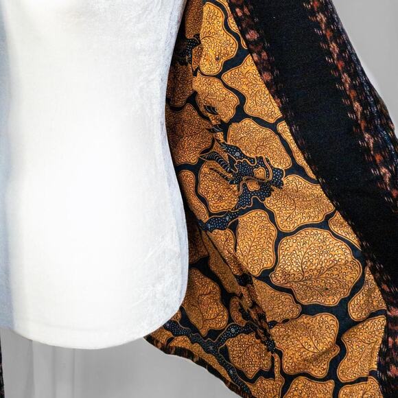 Vintage 80s Boho Power Blazer - Picture 6 of 7